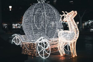 Christmas in Malaga: the lights on Calle Larios and how to see them